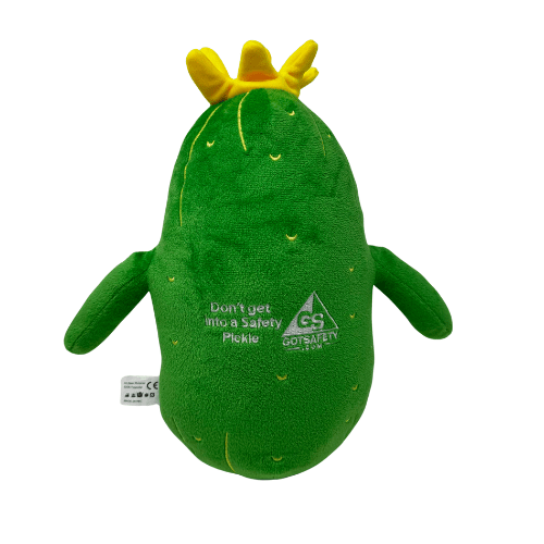 GotSafety Pickle Plushie GotSafety.com