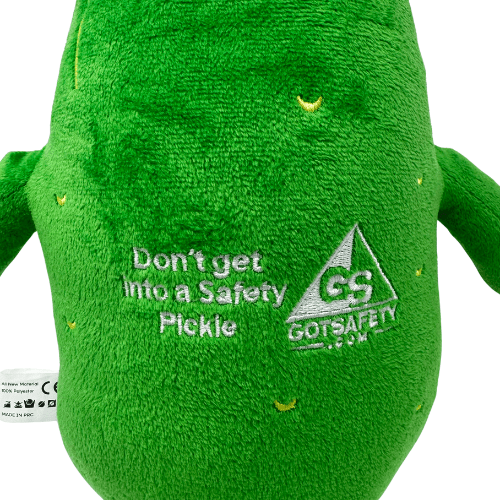 GotSafety Pickle Plushie GotSafety.com
