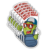 Safety Pickle Stickers (5 Pack)