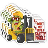 Safety Pickle Stickers (5 Pack)