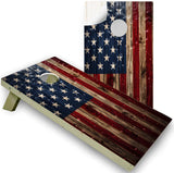 Patriotic Cornhole Board Decal