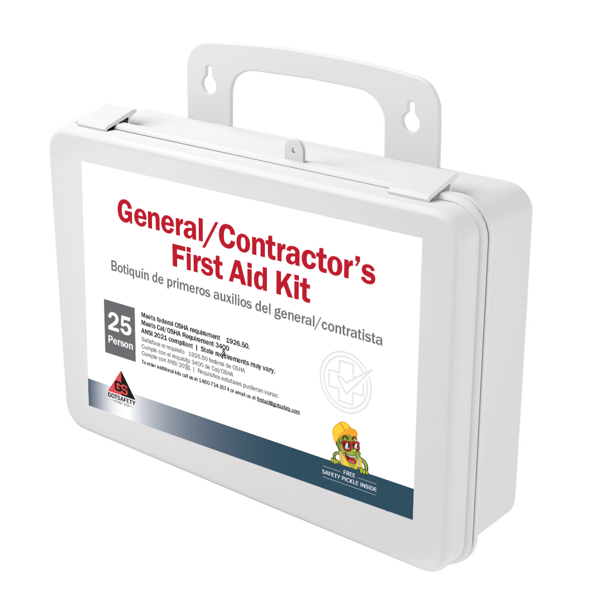 General/Contractor Portable First Aid Kit (25 Person/ANSI Compliant)