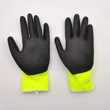 Milwaukee High-Visibility Cut Level 1 Gloves - Polyurethane-Dipped, Touchscreen Compatible, Breathable Safety Work Gloves