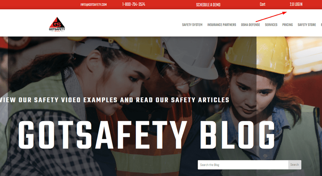 How to Login as an Employee – GotSafety.com