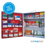 3 Shelf Metal Cabinet First Aid Kit (ANSI Compliant)