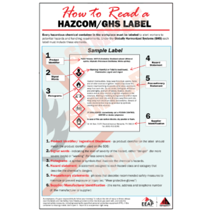 sample hazcom label