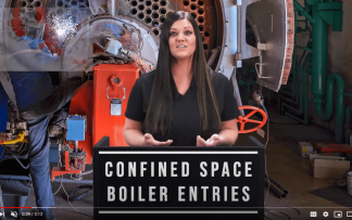 Confined Space: Boiler Entries